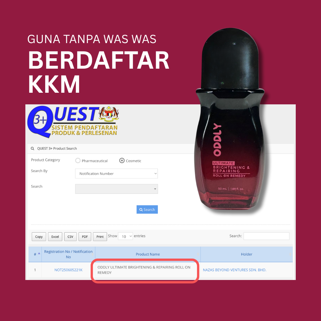 Produk berdaftar dan diuji selamat