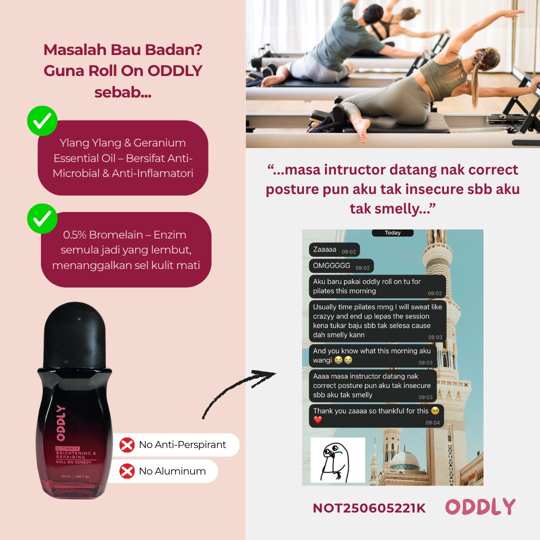 Tak insecure bila nak join pilates