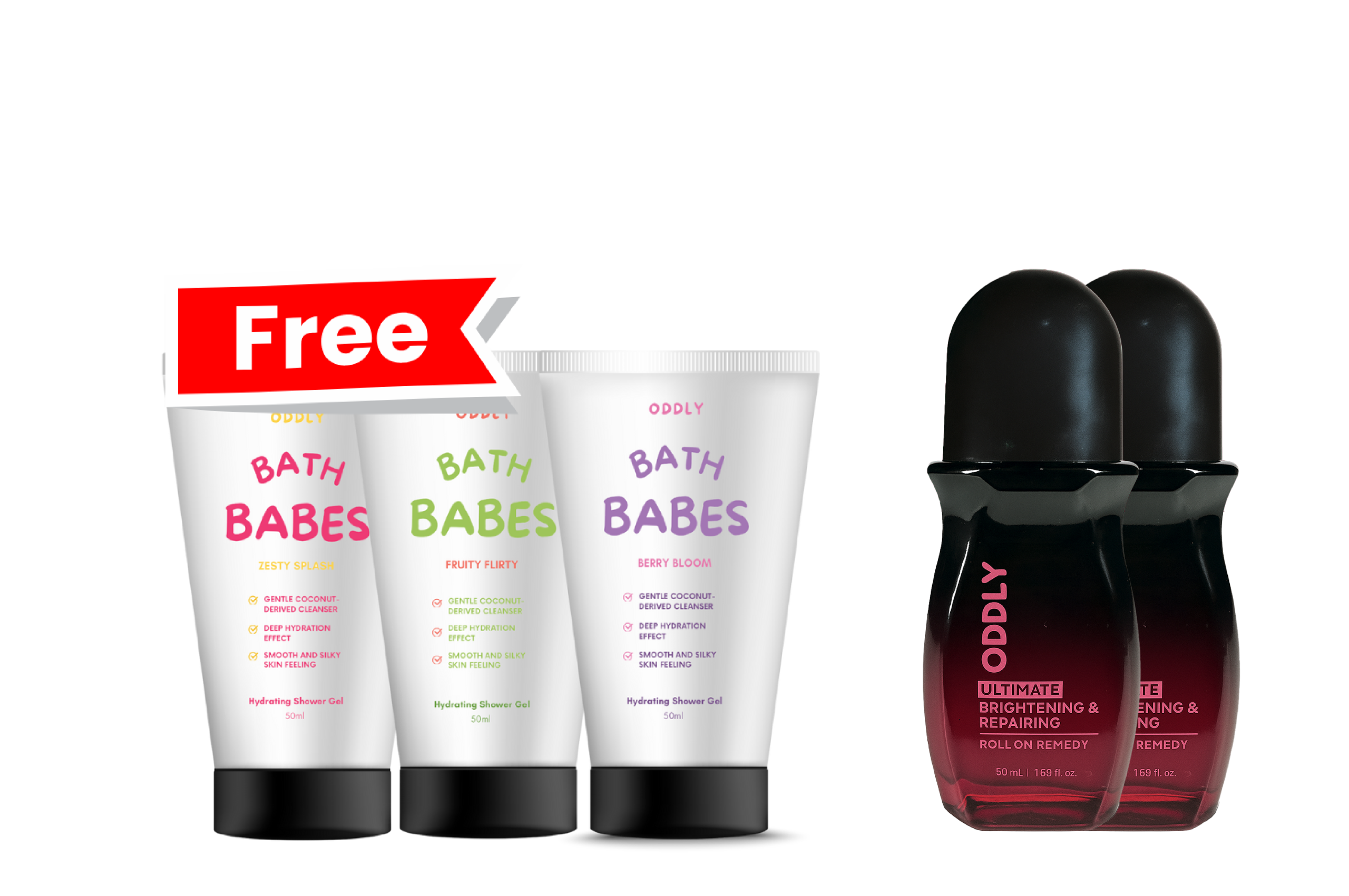 Pakej Duo Roll On ODDLY