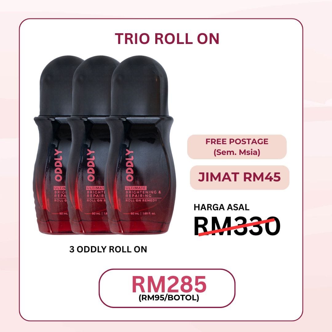 Pakej Trio Roll On ODDLY